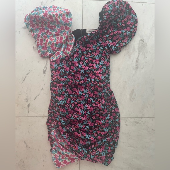 Lovers and Friends Meyer Mini Dress in Mixed Floral size xs - Picture 6 of 8